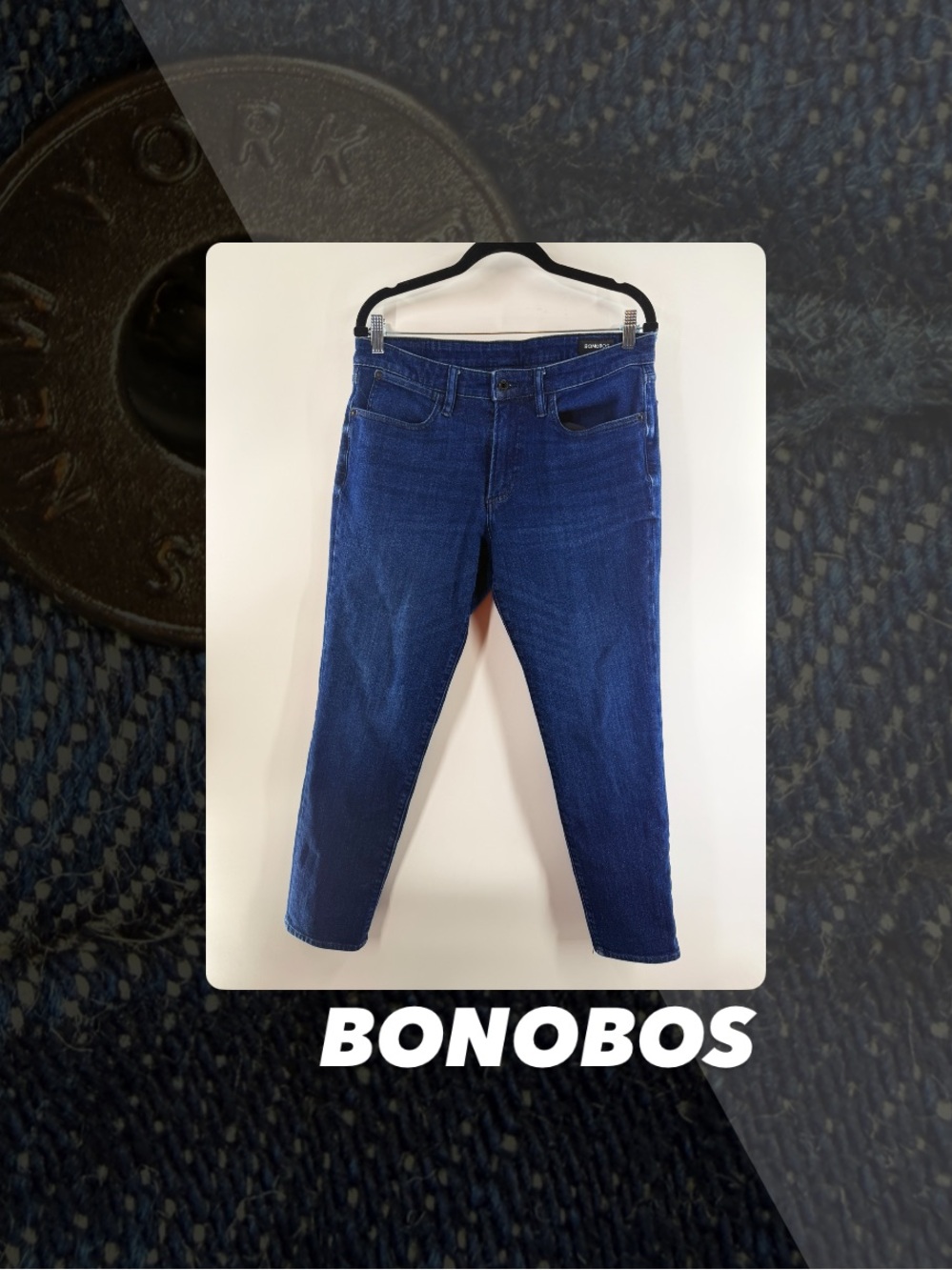 EUC Bonobos Slim Taper Premium 4-Way Stretch Jeans